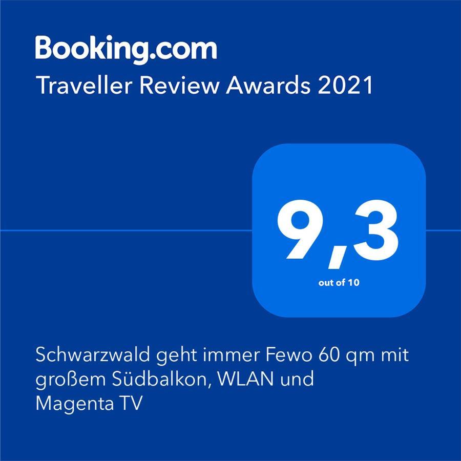 Schwarzwald Geht Immer Fewo 60 Qm Mit Grossem Suedbalkon, Wlan Und Magenta Tv Шёнвальд Экстерьер фото